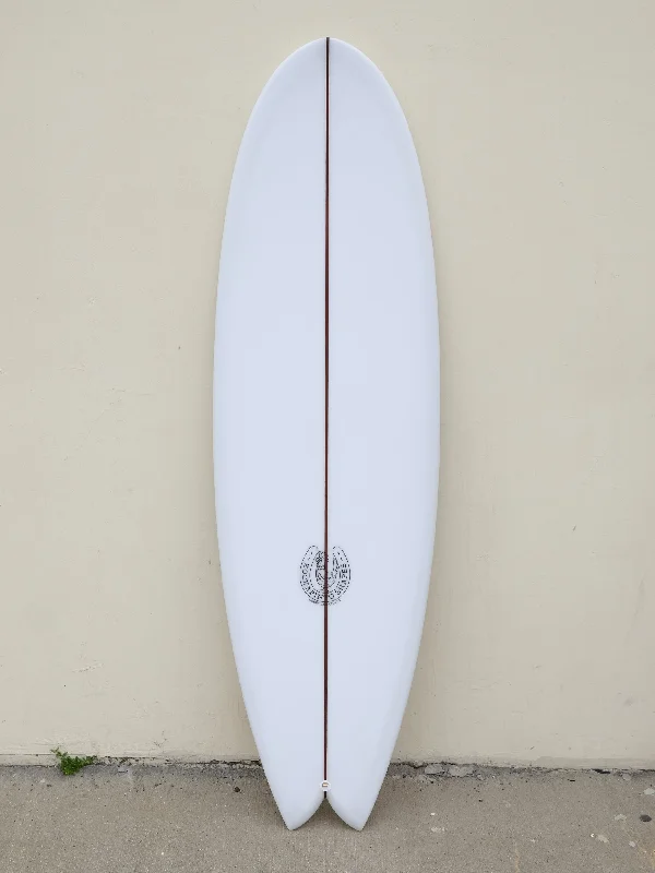 surfboards for responsive paddling-6'0" Fishy Noserider Quad Fin Surfboard