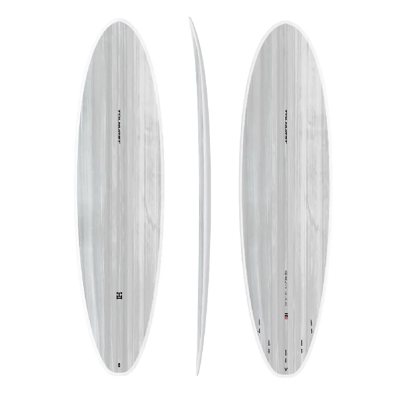 surfboards with carbon fiber reinforcement-Harley Ingleby Mini Moe 6'10" Candy/White 5 FCS