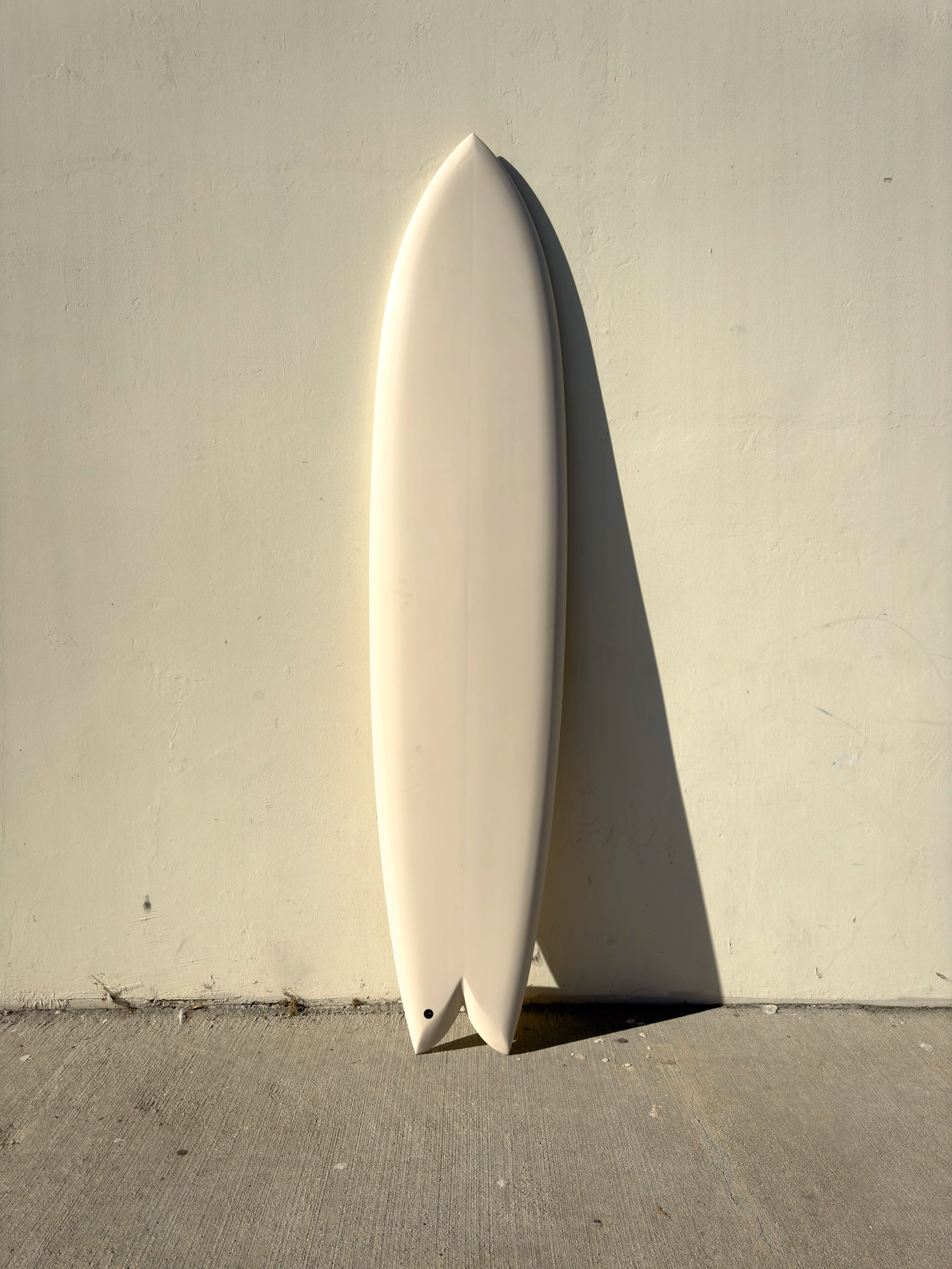 surfboards for better carving control-Deepest Reaches | 8’6” Mega Fish Eggshell Surfboard