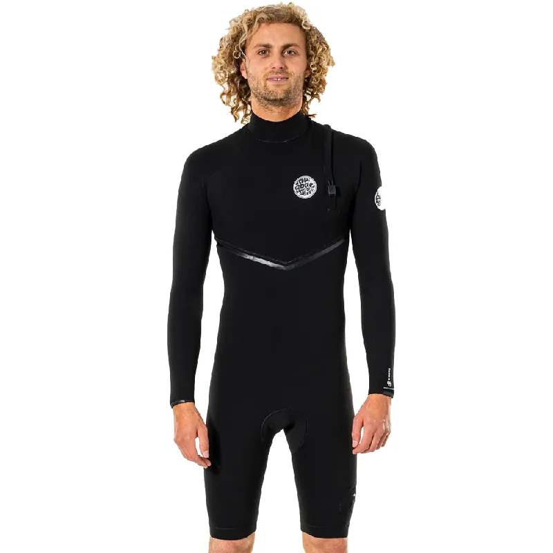 surfboards for quick bottom turns-RIP CURL MENS E BOMB Z/FREE 22GB L/SL SPRING