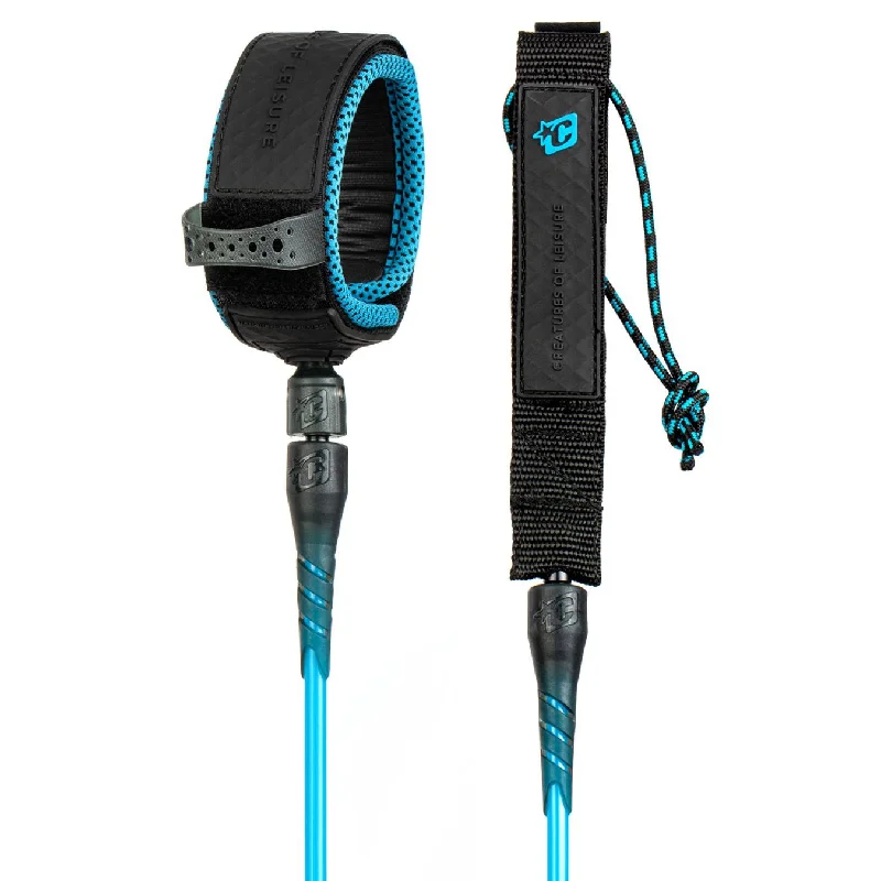 surfboards with improved wave entry-CREATURES RELIANCE LITE 5' LEASH