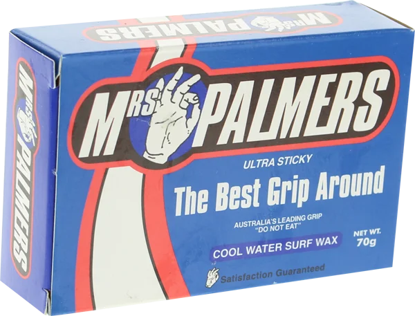 surfboards for relaxed cruising-Mrs Palmers Wax Cool Single Bar