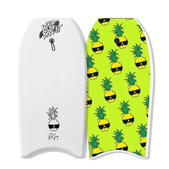 beginner-friendly surfboards-BEN GRAVY SHOCKWAVE WHITE 18