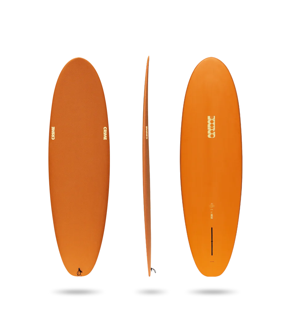 surfboards with carbon fiber reinforcement-6'4 Moth Stubby