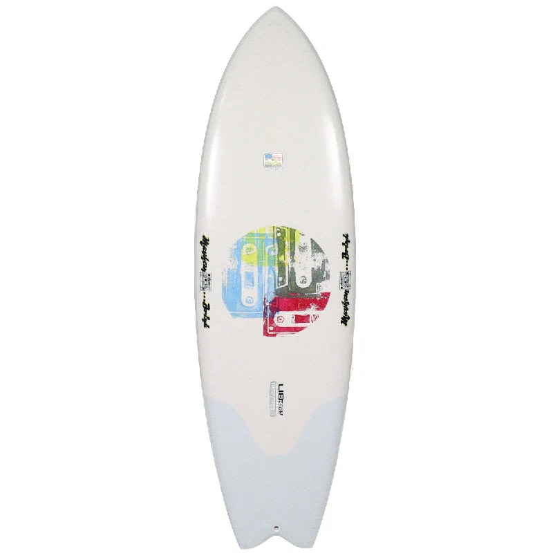 surfboards for all-around wave conditions-Libtech - 5'10 Micks Tape Sym (FCSII Compatible)