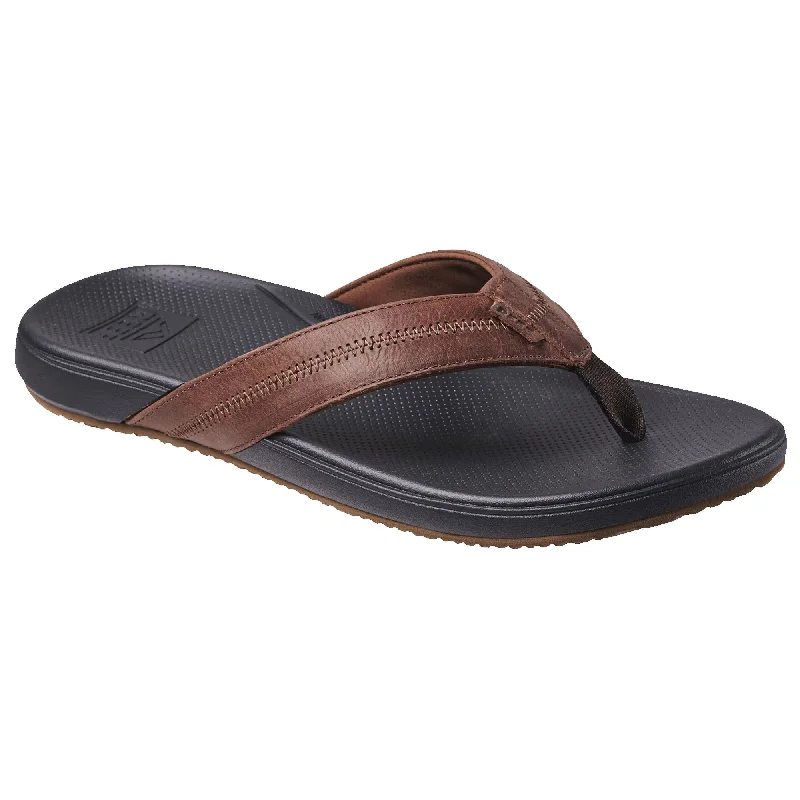 surfboards for relaxed cruising-Reef Cushion Phantom 2.0 LE Men's Sandals - Brown/Black