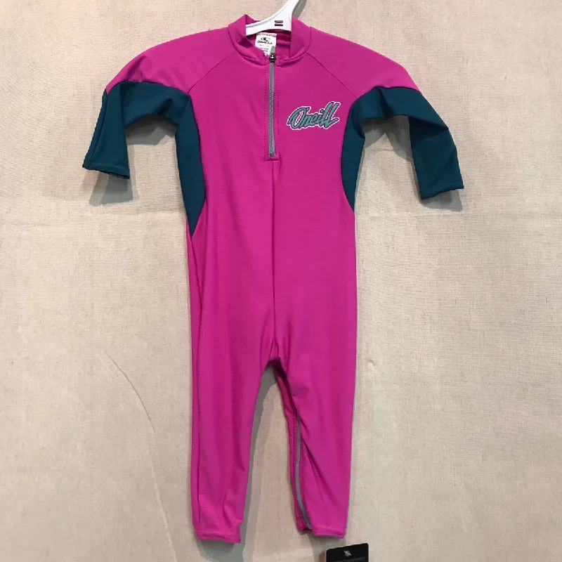 surfboards for expert riders looking for performance-Infant Rashies O'Neill O’Zone Full 4309 - BT4-Berry/Dpteal/Seaglass