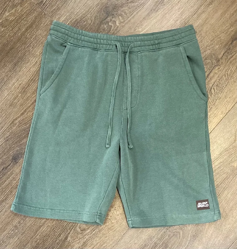 surfboards with a stable ride-Surfworld Sweat shorts - Alpine Green