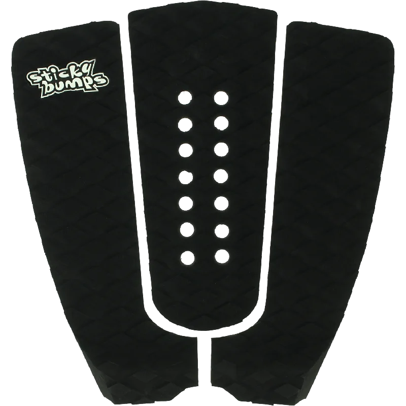 surfboards with improved fin placement-SB Sticky Bumps Stripe Traction Black/Black