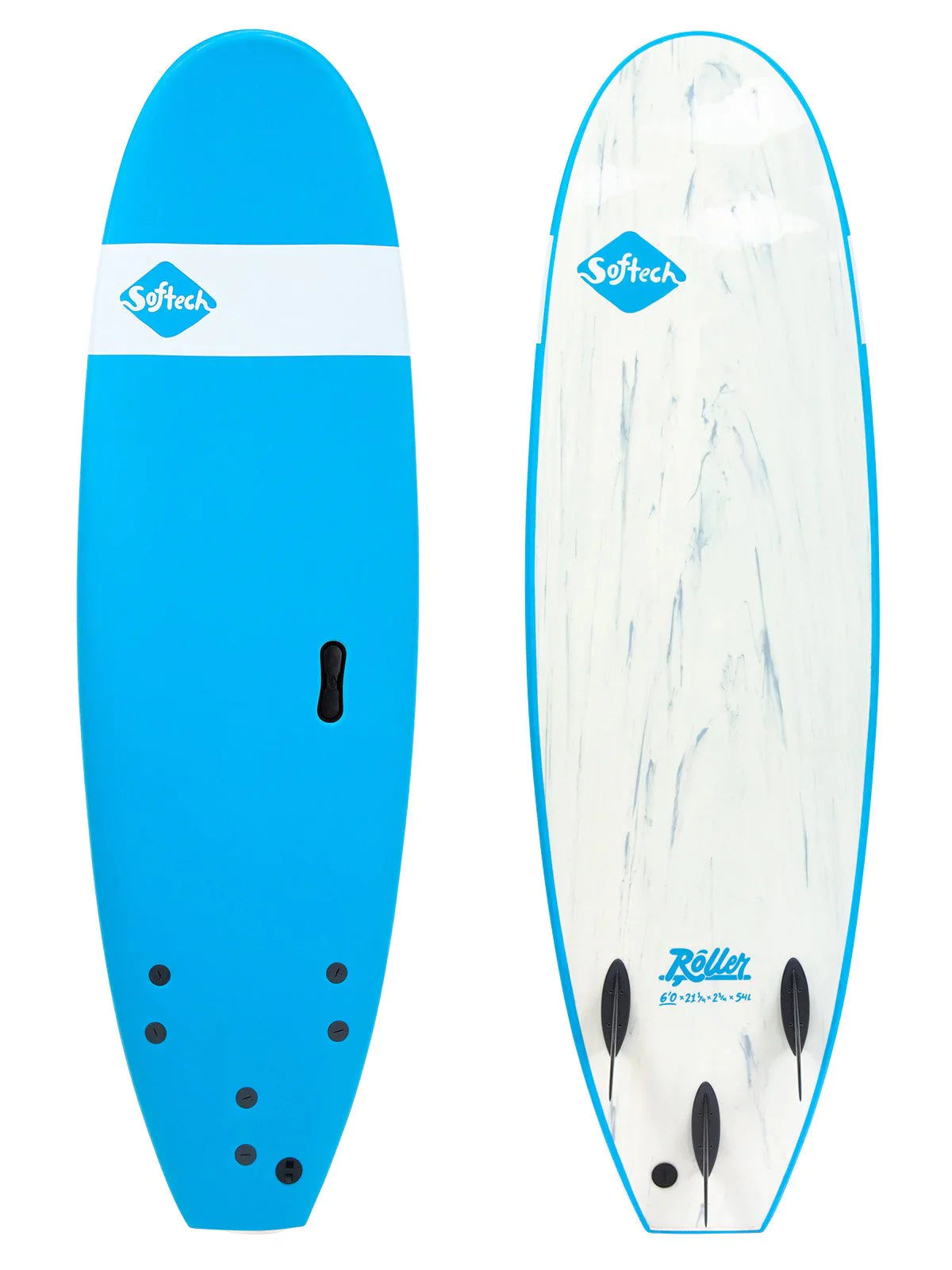 surfboards with better wave-catching ability-Softech Roller Soft Top 6'0" Surfboard