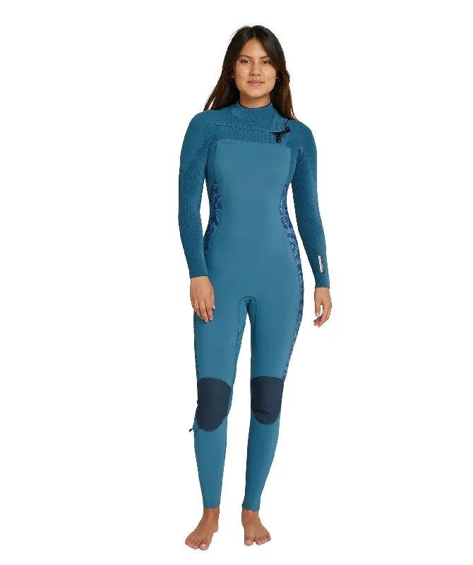 eco-friendly surfboards-O'Neill Womens Hyperfreak 3/2+ CZ Wetsuit - Sum23