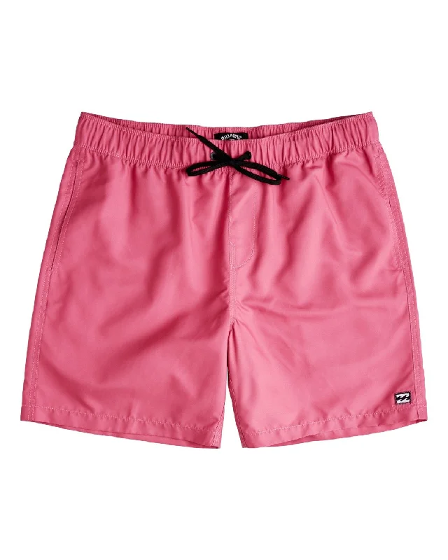 surfboards with high-performance shapes-Billabong All Day Layback Elastic Boardshorts - Rose