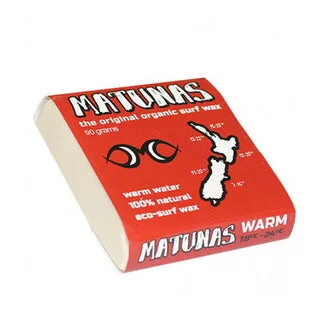 surfboards for relaxed cruising-MATUNAS ORGANIC WARM WAX