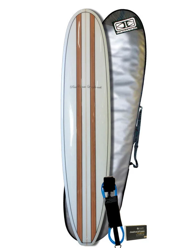 surfboards with improved fin placement-6'10 Beginner Surfboard Bundle