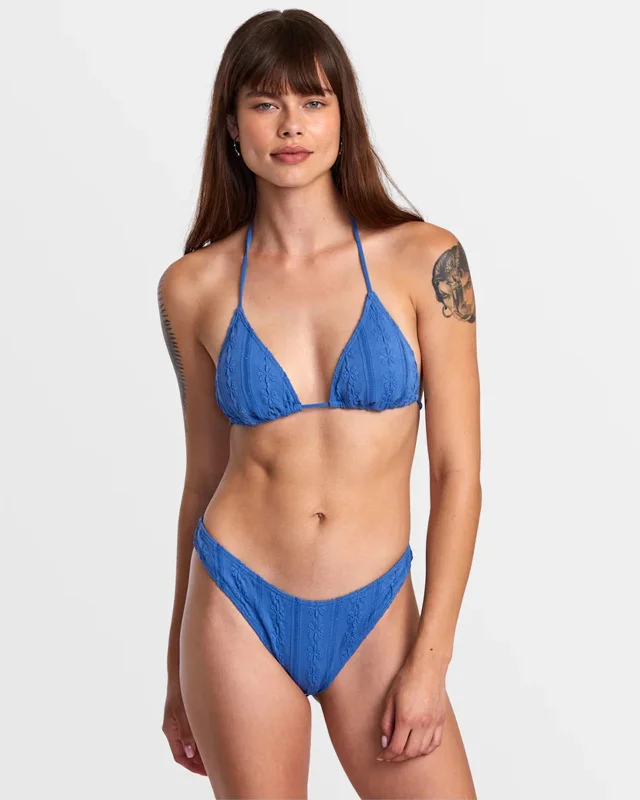 surfboards with high-performance shapes-Sweetness Halter Triangle Bikini Top