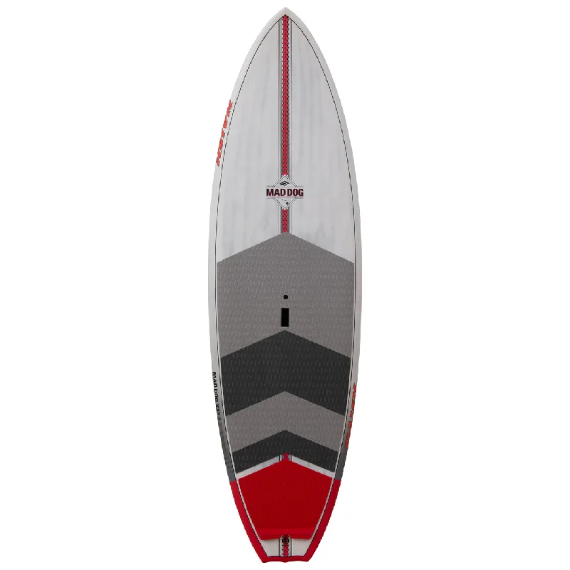 surfboards for carving and maneuvering-2024 NAISH MAD DOG 9'0" x 32" SUP BOARD