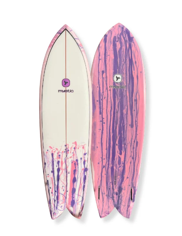 surfboards for deep-water waves-USED 6'2 Mystic Fish