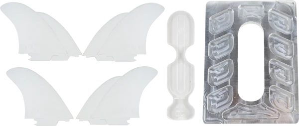 longboard surfboards for cruising-Fin-S Installation Jig W/ Dummy Fins 7fin Set Surfboard FIN - 1 PC SINGLE