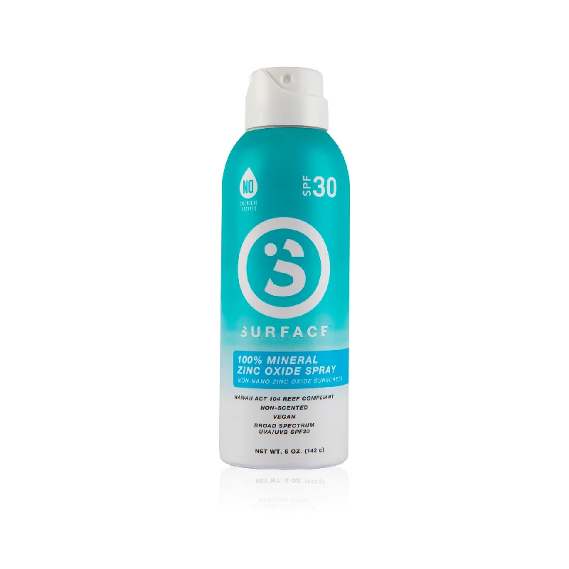 surfboards for smooth wave exits-SURFACE - 100% MINERAL ZINC OXIDE SPRAY