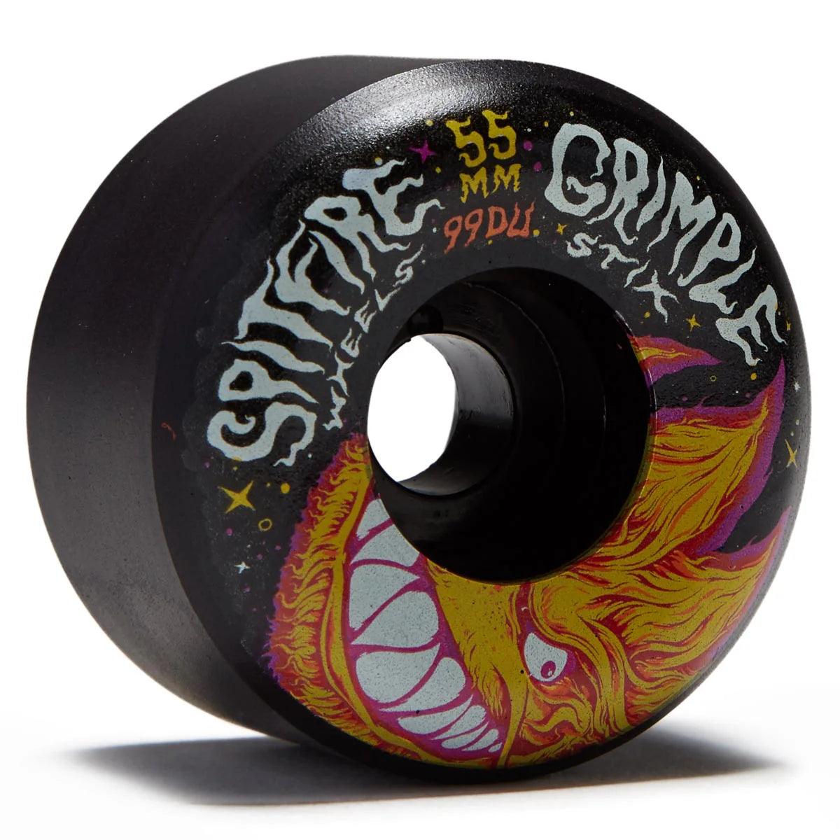 surfboards with increased volume for better buoyancy-Spitfire Formula Four Grimple Stix Head Lock-In Full Wheel 99DU