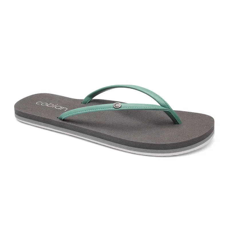 surfboards with low drag for higher speed-Cobian Nias Bounce Women's Sandals - Sage