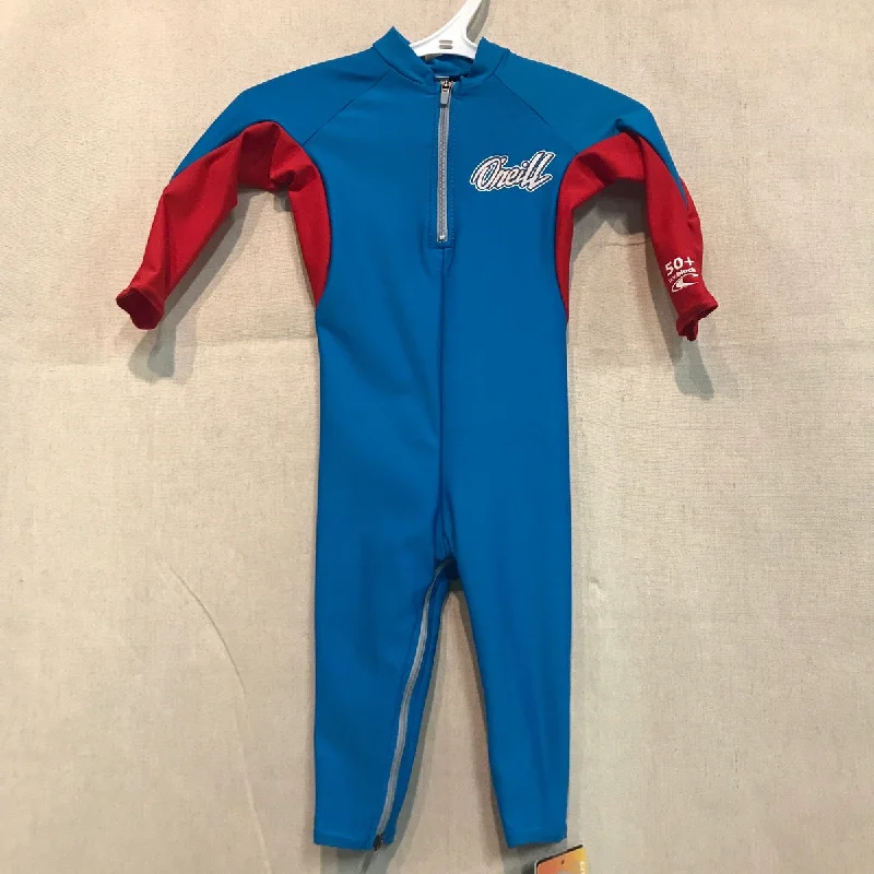 surfboards with well-balanced volume-Infant Rashies O'Neill O’Zone Full 4309 - BS6-Sky/Red/Wht