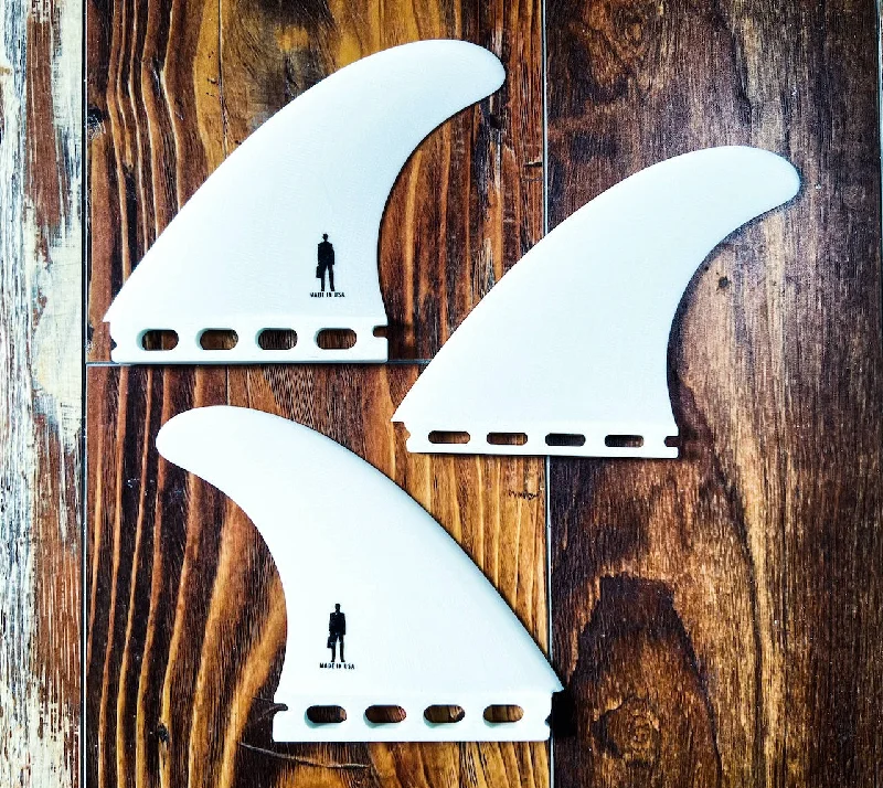 surfboards for all skill levels-Powerbroker XL Proctor Fiberglass Tri Fins - MADE IN USA