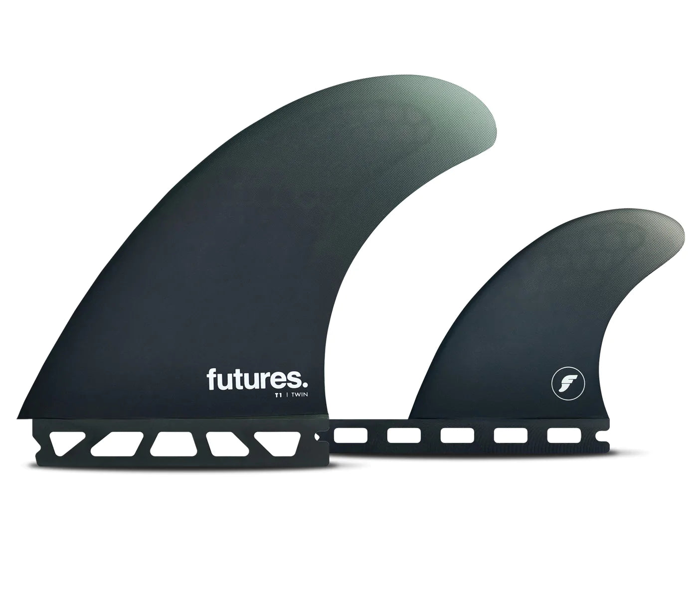 single-fin surfboards for smooth rides-futures. T1 Honeycomb Twin + 1 Fins