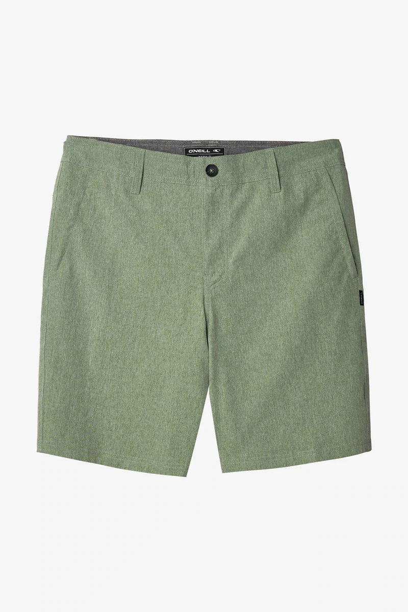 best surfboards for fast paddling-O'neill Reserve Heather 19 Shorts - Sage Green