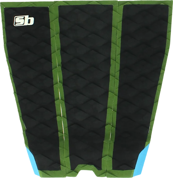 surfboards for relaxed and fun rides-SB Sticky Bumps Willams Grom Traction Green/Black