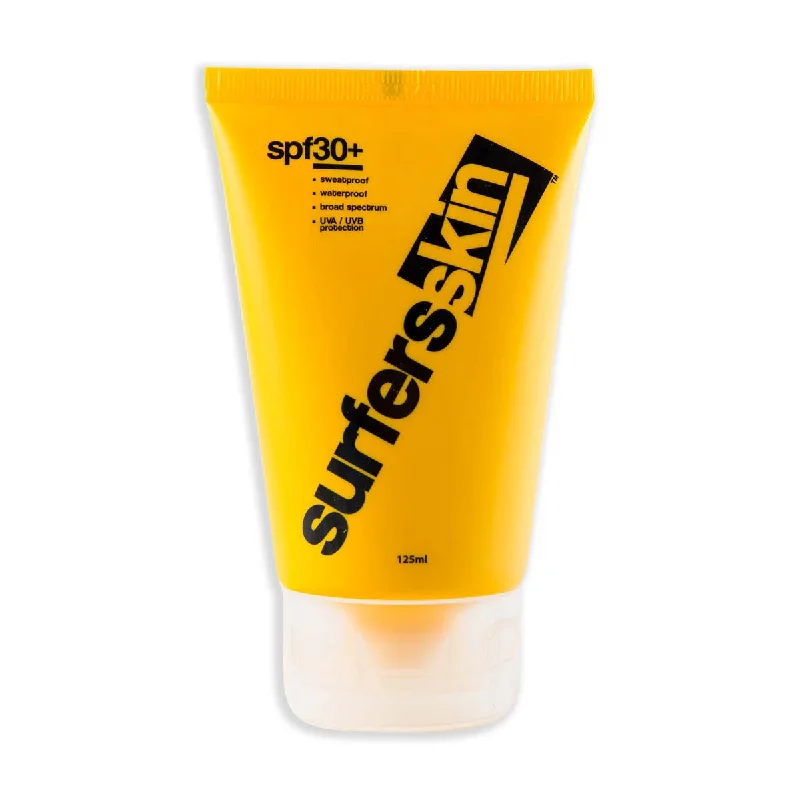 surfboards for long rides-Sunscreen 125ml Water Restistant SURFERS SKIN