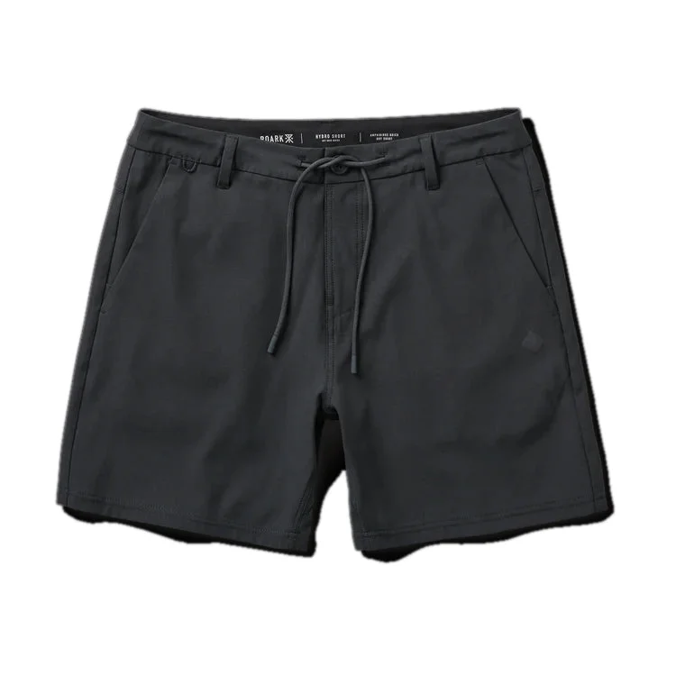 surfboards for maximum wave-catching efficiency-Roark Hybro Hybrid Shorts 18.5" Black