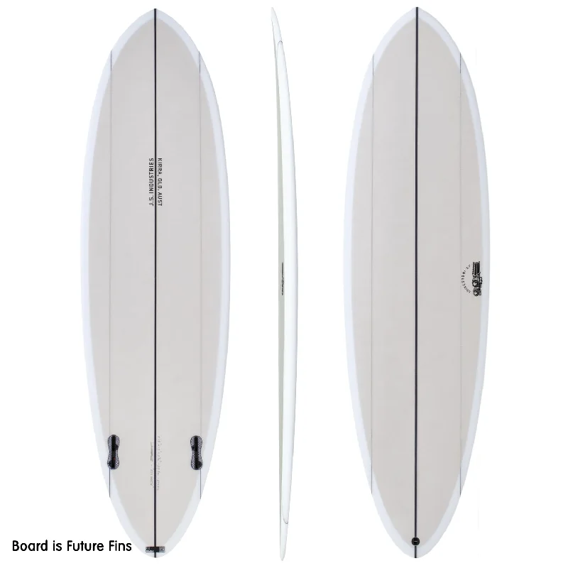 surfboards for stable rides in large surf-JS Industries - Big Baron PE Carbon Fusion 6'6 Tan - Futures