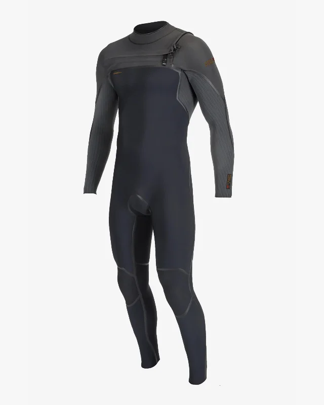 surfboards with high tail kick for pop-Youth Hyperfreak Fire 3/2MM+ Chest Zip Full Wetsuit