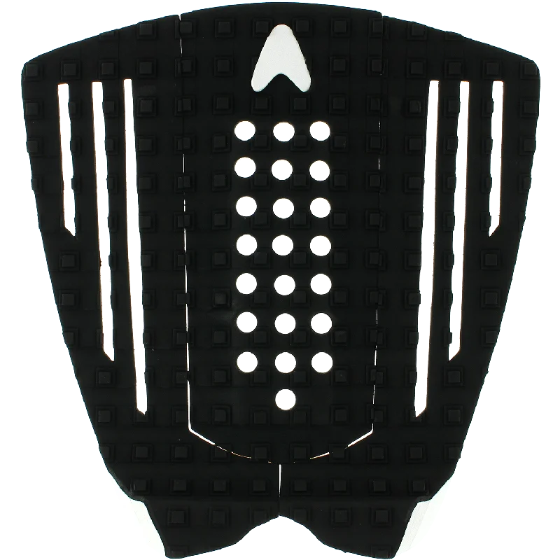 surfboards for quick transitions-Astrodeck 126 Gudauskas Black/White