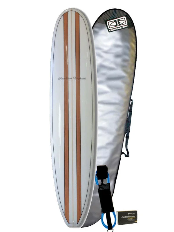 surfboards for quick response in heavy surf-7'10 Beginner Surfboard Bundle