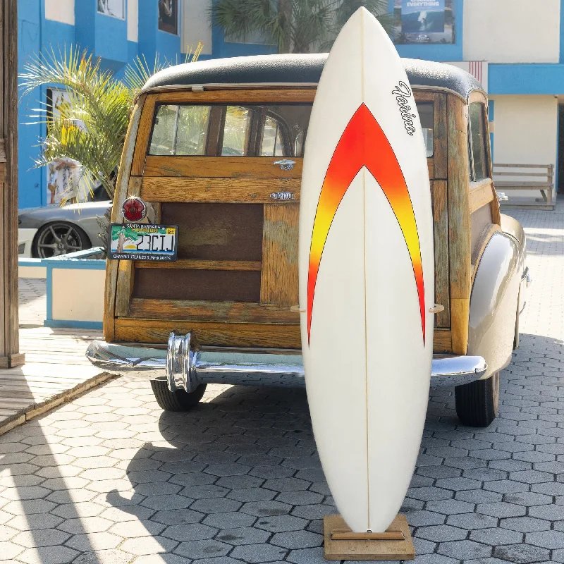 surfboards for quick paddling-Farina Handcrafted Single Fin Retro 6'8 Surfboard