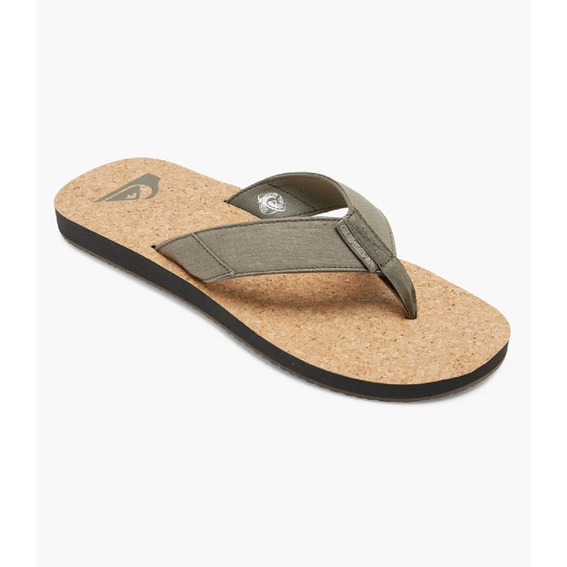 surfboards for high-speed rides-Quiksilver Molokai Abyss Men's Sandals - Natural