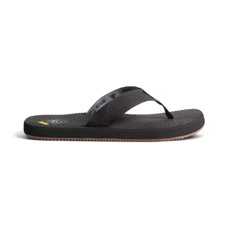 surfboards with high-performance shapes-Freewaters Supreem Men's Sandals - Black