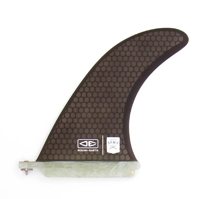 best surfboards for fast paddling-O&E CREATIVE ARMY HONEYCOMB SINGLE FIN