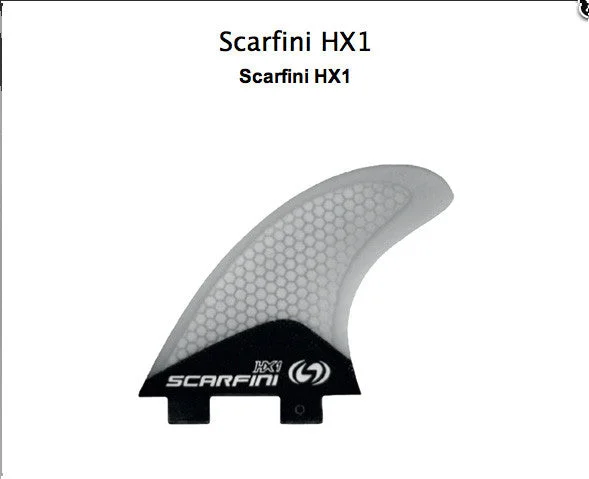 surfboards with improved wave entry-Scarfini - HX1 Thruster