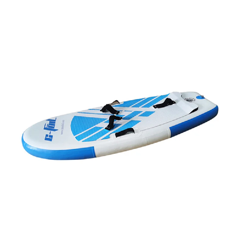 surfboards for responsive paddling-Inflatable Surf Foil Board Wind Surfing Wakeboard Hydrofoil Sup