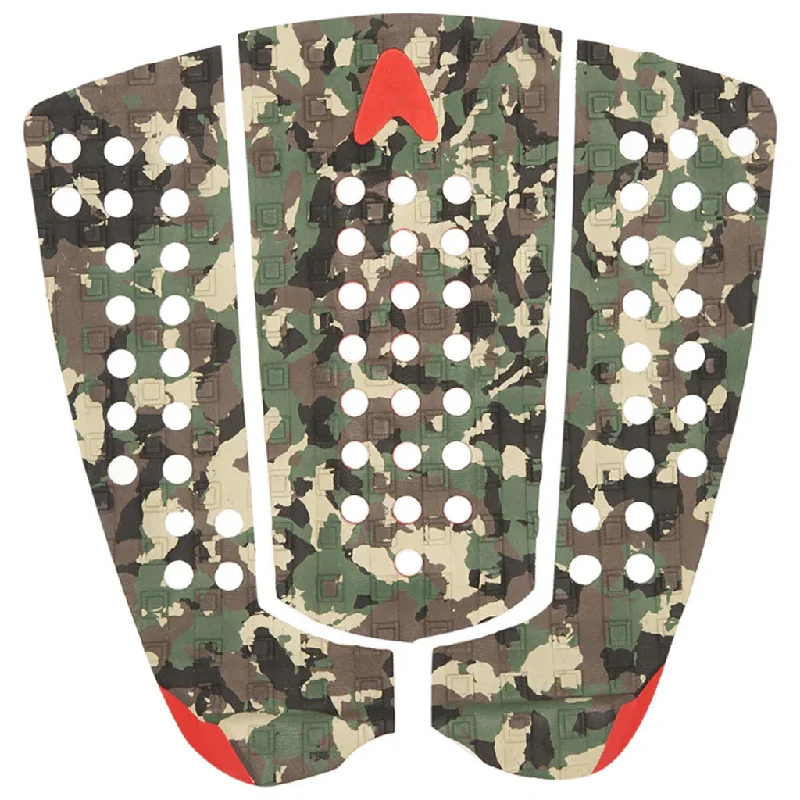 surfboards for easy wave take-off-Astrodeck Wide Tail Traction Pad - Camo