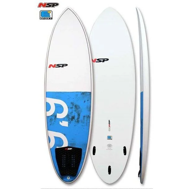 surfboards with lightweight and responsive designs-NSP Hybrid Short Surf EF Surfboard