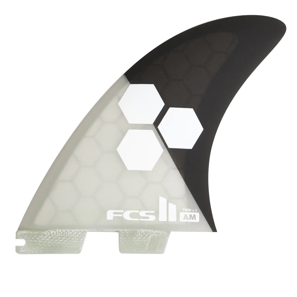 surfboards with lightweight and responsive designs-FCS II AM PC Twin + 1 XL Fin Set