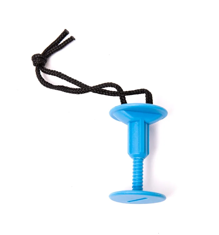 surfboards for maximum power in waves-Bodyboard Leash Plugs with String