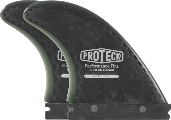 surfboards for expert riders looking for performance-Proteck Perform Ffs Side 4.5 Black Surfboard FIN