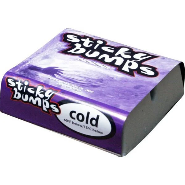 eco-friendly surfboards-Sticky Bumps Surf Wax - Cold/Cold