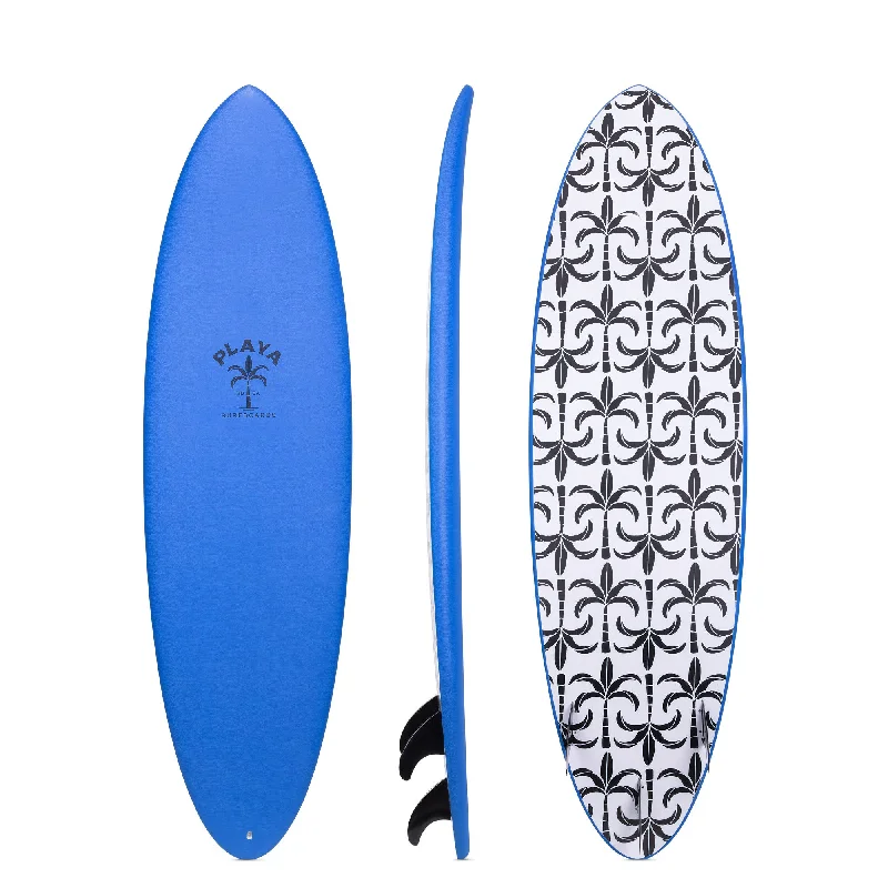 surfboards for quick paddling-6'6" Playa Midlength (Blue)