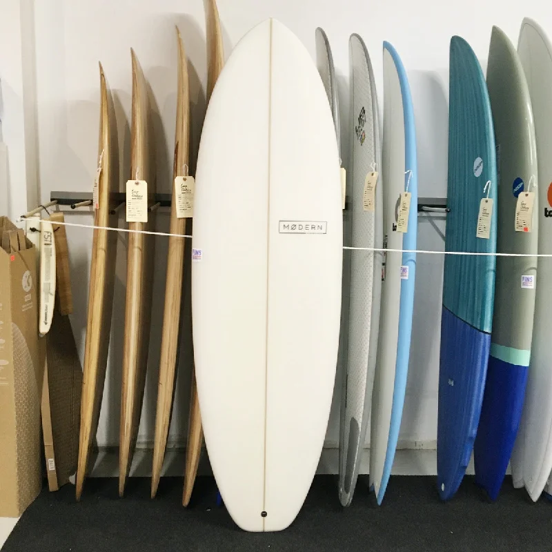 surfboards for shallow waters-Modern Highline 6'4 PU Clear